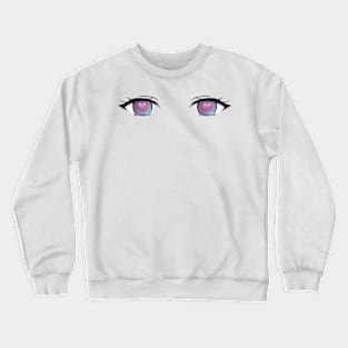 Sylpha Maid Ahegao Eyes from I Was Reincarnated as the 7th Prince or Tensei shitara Dainana Ouji Datta node Anime Girl Characters TSDODN-1 Crewneck Sweatshirt